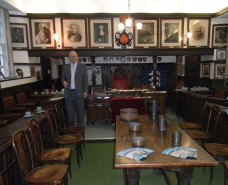 Inside Appleby Moot Hall council chamber